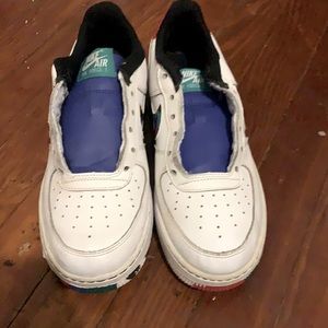 Air Force 1 custom rainbow